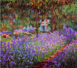 Claude Monet The Artists Garden in Giverny workart classic